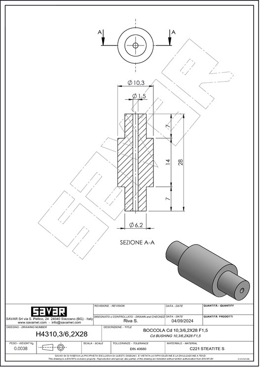 Steatite Bushing  - Bushings